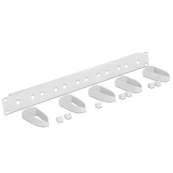Kabelgootsysteem DELOCK 43346 — metaal, grijs, 98 × 44,2 mm