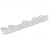 DeLock 43346 19-inch rack kabelmanagementpaneel, 1U, lichtgrijs RAL 7035