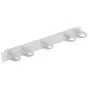 DeLock 43346 19-inch rack kabelmanagementpaneel, 1U, lichtgrijs RAL 7035
