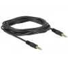 Audiokabel DeLOCK 3m 3,5mm M/M zwart