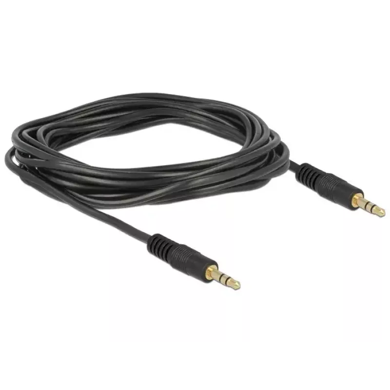 Audiokabel DeLOCK 3m 3,5mm M/M zwart
