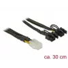 Interne stroomkabel DeLOCK 85455 0,3 m