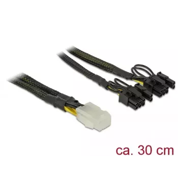 Interne stroomkabel DeLOCK 85455 0,3 m