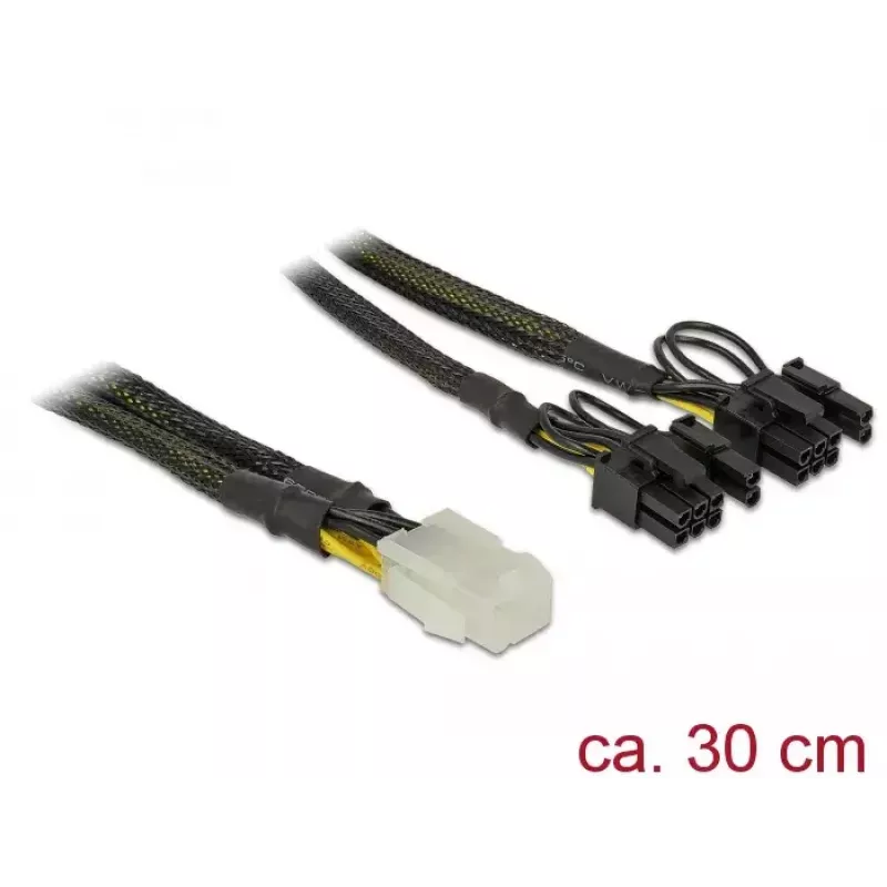Interne stroomkabel DeLOCK 85455 0,3 m