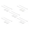 Kabelbindermontage DeLOCK 18834 wit nylon 10 stuks