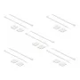 Kabelbindermontage DeLOCK 18834 wit nylon 10 stuks