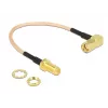 Coaxkabel DeLOCK 0,16 m 2x RP-SMA