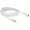 Audiokabel DeLOCK 85591 5m 3,5mm wit