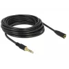 Audiokabel DeLOCK 85590 5 m 3,5 mm zwart