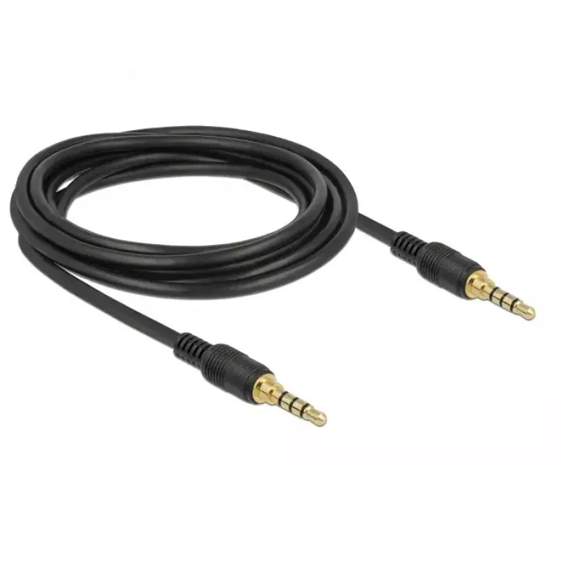 DeLOCK 85601 audiokabel 3 m 3,5 mm zwart