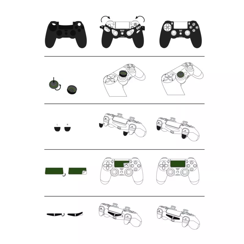 Hama Soccer, PlayStation 4, zwart, groen