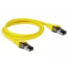 Netwerkkabel DeLOCK 86581 RJ-45 Cat8.1 1m geel