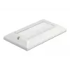 Wandplaat DeLOCK 66496 wit