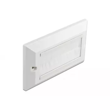 Wandplaat DeLOCK 66496 wit