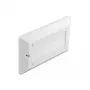 Wandplaat DeLOCK 66496 wit