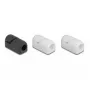 Kabelhouder DeLOCK 18404 zelfsluitend zelfklevend 3 stuks zwart wit