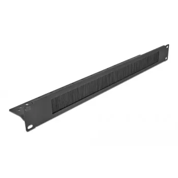 Kabelmanagementpaneel DeLOCK 19 inch kabelmanagement-borstelstrip zwart