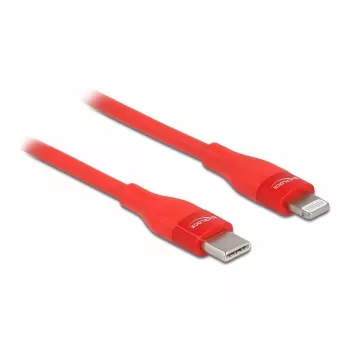 Data- en oplaadkabel USB Type-C naar Lightning DeLOCK 86635
