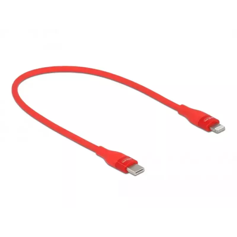 Data- en oplaadkabel USB Type-C naar Lightning DeLOCK 86633