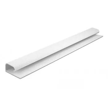 Kabelgoot DeLOCK 20884 ondertafelmontage 57x25mm 400mm 2 stuks wit
