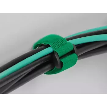 Klittenband-kabelbinder DeLOCK 19553 groen 280mm 3 stuks