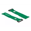 Klittenband-kabelbinder DeLOCK 19553 groen 280mm 3 stuks