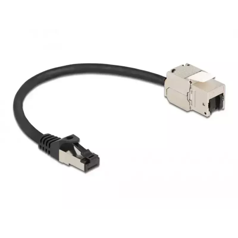 Kabel RJ45-stekker naar Keystone-module RJ45-bus DeLOCK 87022