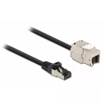 Kabel RJ45-stekker naar Keystone-module RJ45-bus DeLOCK 87022