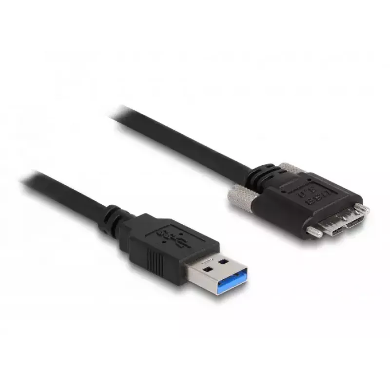 DeLOCK USB 3.0 Type-A stekker naar Micro-B stekker kabel 1m 5 Gbit/s