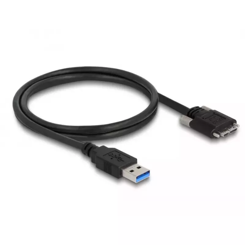 DeLOCK USB 3.0 Type-A stekker naar Micro-B stekker kabel 1m 5 Gbit/s