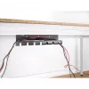 Kabelhouder DeLOCK 88031 onder tafelmontage zwart 2 stuks set