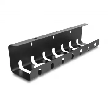 Kabelhouder DeLOCK 88031 onder tafelmontage zwart 2 stuks set