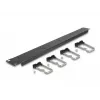 Kabelmanagementpaneel DeLOCK 19 inch 66918 met 5 metalen haken zwart