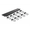 Kabelmanagementpaneel DeLOCK 19 inch 66919 met 10 metalen haken zwart
