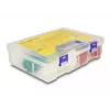 DeLOCK Kabelbinder-assortimentsdoos met spangereedschap, 350 st., meerkleurig