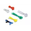 DeLOCK Kabelbinder-assortimentsdoos met spangereedschap, 350 st., meerkleurig