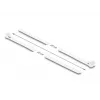 DeLOCK Herbruikbare kabelbinders, 200 x 7.2 mm, wit, 100 st.