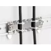 DeLOCK kabelklem voor DIN-rail 3,5 cm diameter metaalkleurig metaal