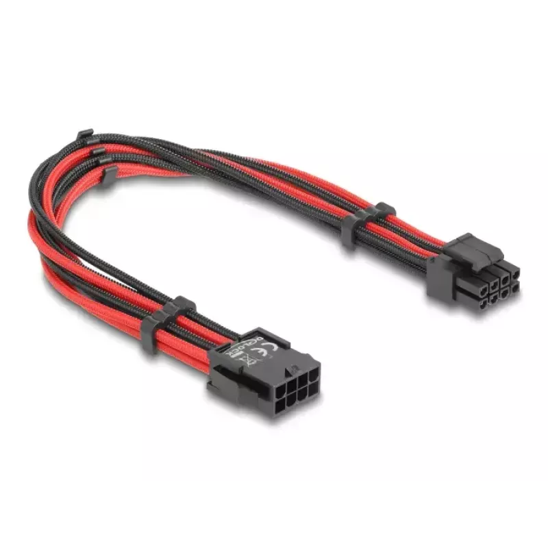 Interne stroomkabel DELOCK 80974 — 8-pins stekker, 0,3 m