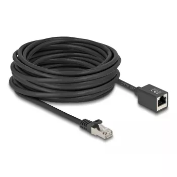 Netwerkkabel DeLOCK 90323 RJ-45 Cat6a 10 m zwart