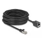 Netwerkkabel DeLOCK 90323 RJ-45 Cat6a 10 m zwart