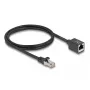 Netwerkkabel DeLOCK 90294 RJ-45 Cat6a 1 m zwart