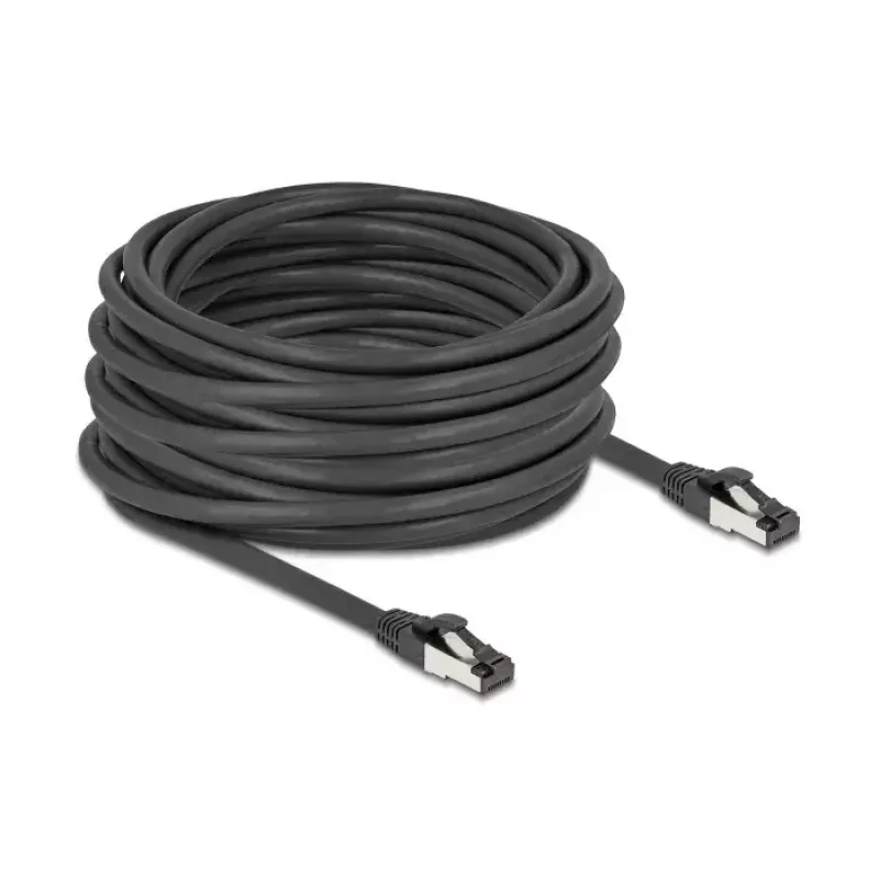 Netwerkkabel DeLOCK 80576 RJ-45 Cat8.1 15 m zwart