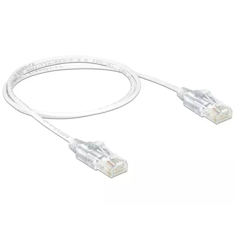 Netwerkkabel DeLOCK 83781 RJ-45 Cat6 1m wit