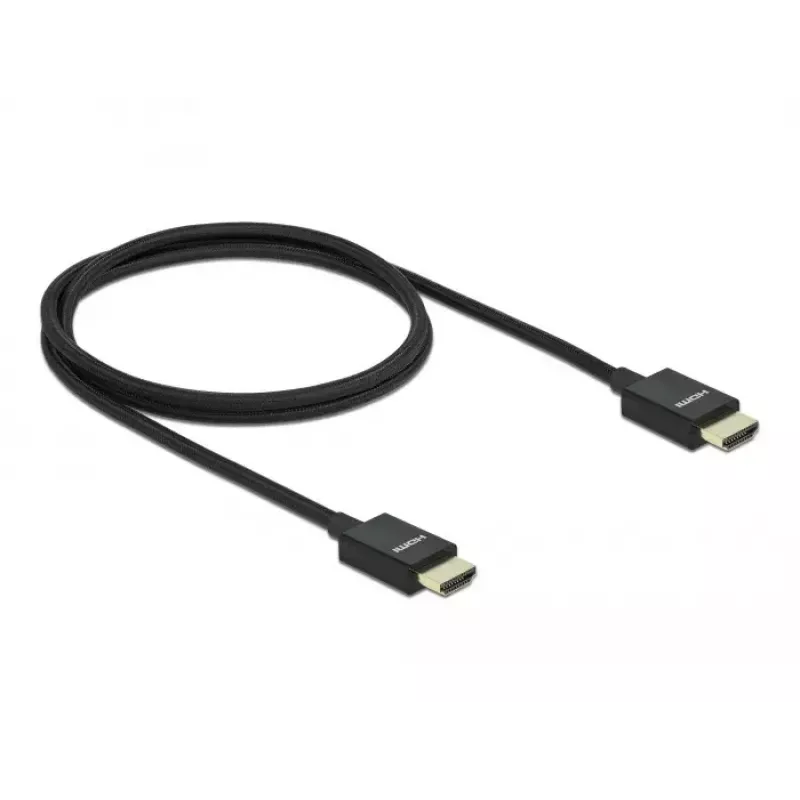 Coaxiale high-speed HDMI-kabel DeLOCK 85384 1 m 48 Gbit/s 8K 60 Hz