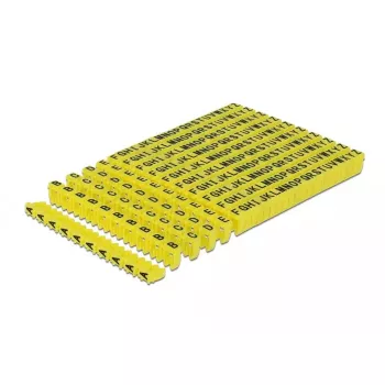 Kabelklem DeLOCK 18303 geel 260 stuks