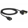 USB-kabel DeLOCK 85460 USB 2.0 1 m zwart