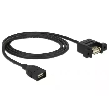USB-kabel DeLOCK 85460 USB 2.0 1 m zwart