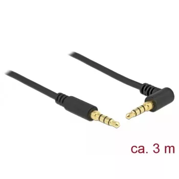 Audiokabel DeLOCK 85616 3m 3.5mm zwart