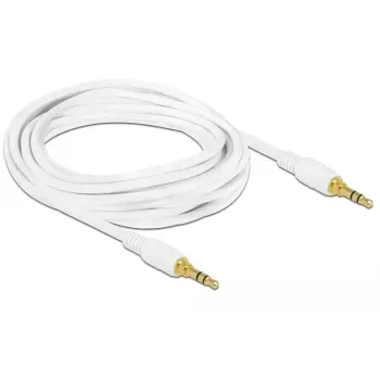 Audiokabel DeLOCK 85552 3m 3,5 mm wit